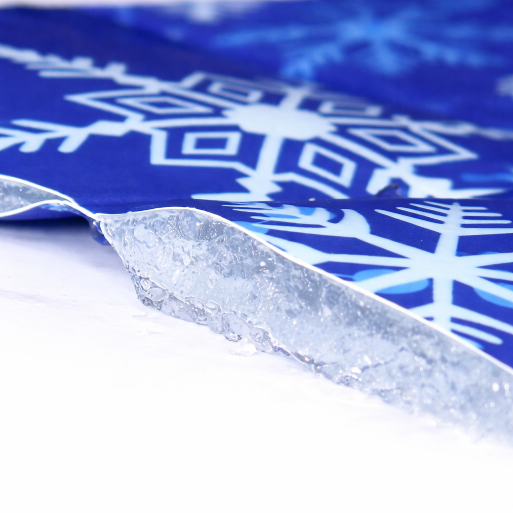 Snowflakecoolingmatclose up